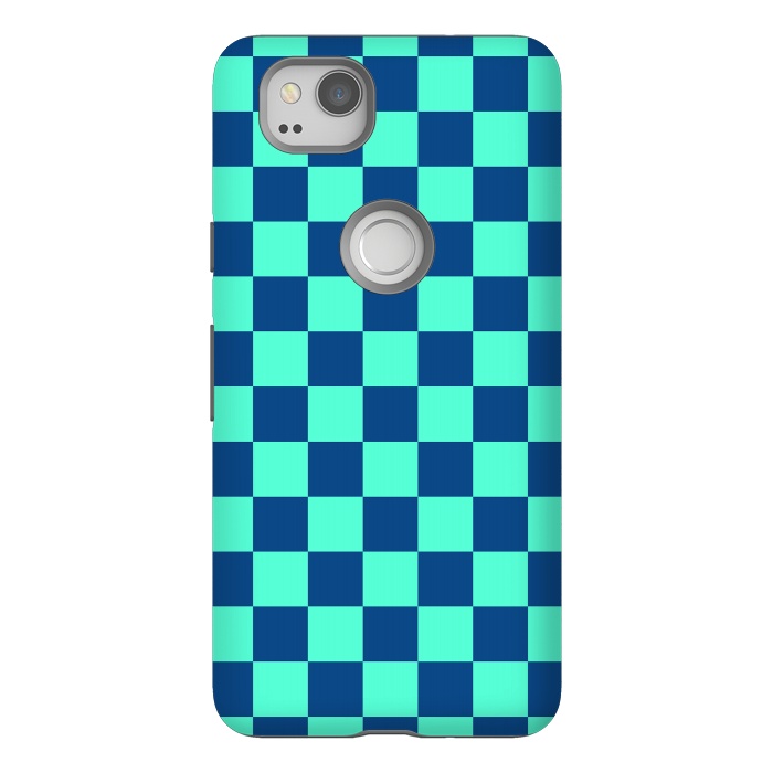 Pixel 2 StrongFit Checkered Pattern VI by Art Design Works