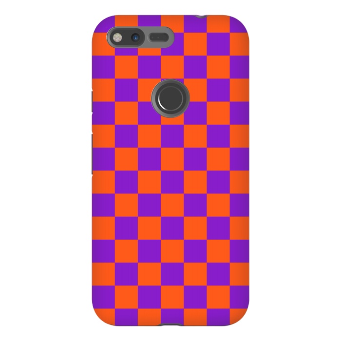 Pixel XL StrongFit Checkered Pattern VIII by Art Design Works