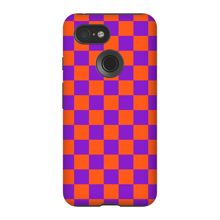 Pixel 3 StrongFit Checkered Pattern VIII by Art Design Works