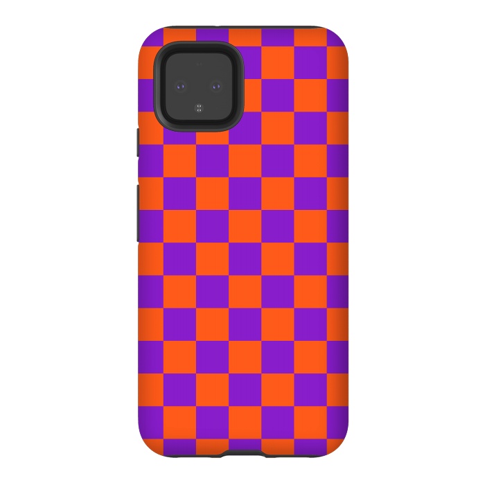 Pixel 4 StrongFit Checkered Pattern VIII by Art Design Works
