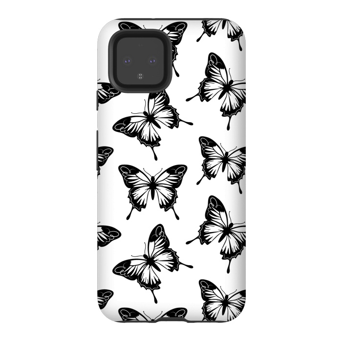 Pixel 4 StrongFit Elegant butterflies by Martina