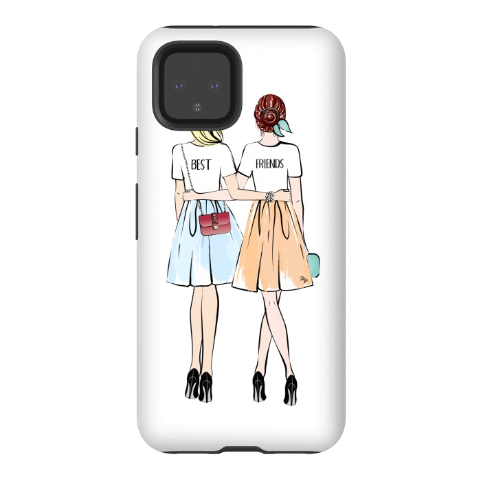 Pixel 4 StrongFit Best friends by Martina