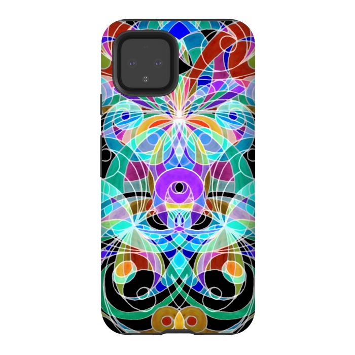 Pixel 4 StrongFit Ethnic Style G11 by Medusa GraphicArt