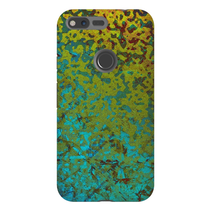 Pixel XL StrongFit Colorful Corroded Background G292 by Medusa GraphicArt