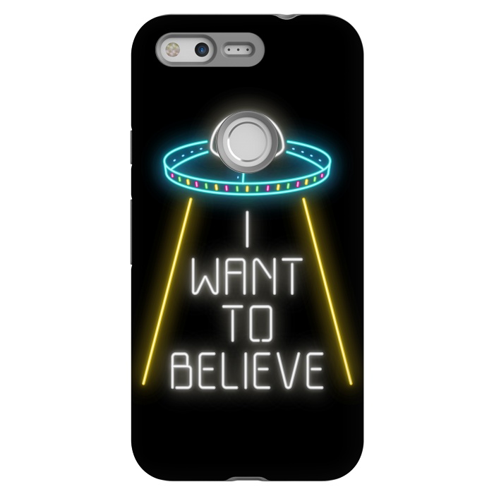 Pixel StrongFit I want to believe by Laura Nagel
