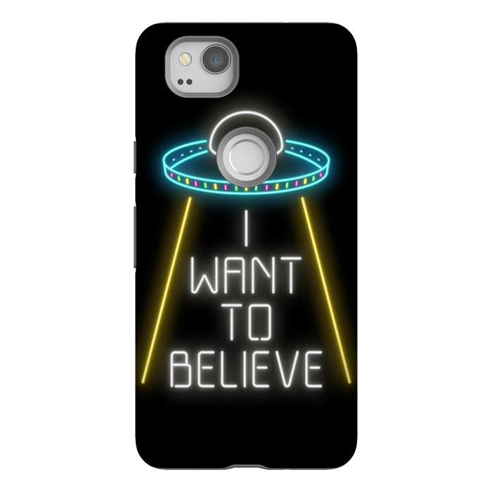 Pixel 2 StrongFit I want to believe by Laura Nagel