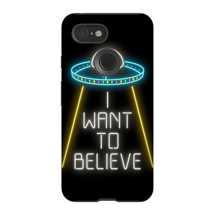 Pixel 3 StrongFit I want to believe by Laura Nagel