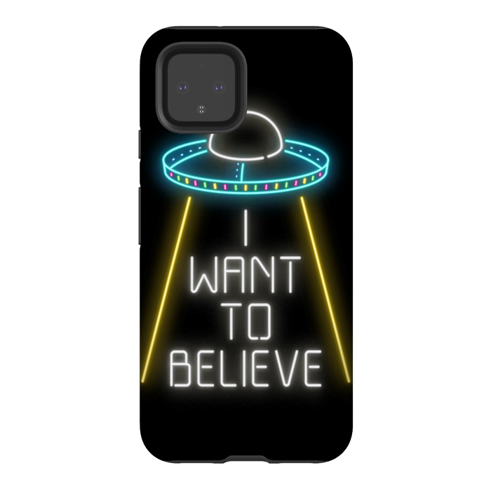 Pixel 4 StrongFit I want to believe by Laura Nagel