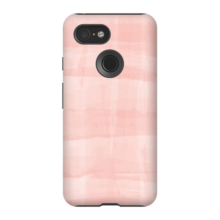 Pixel 3 StrongFit Pink Strokes by Majoih