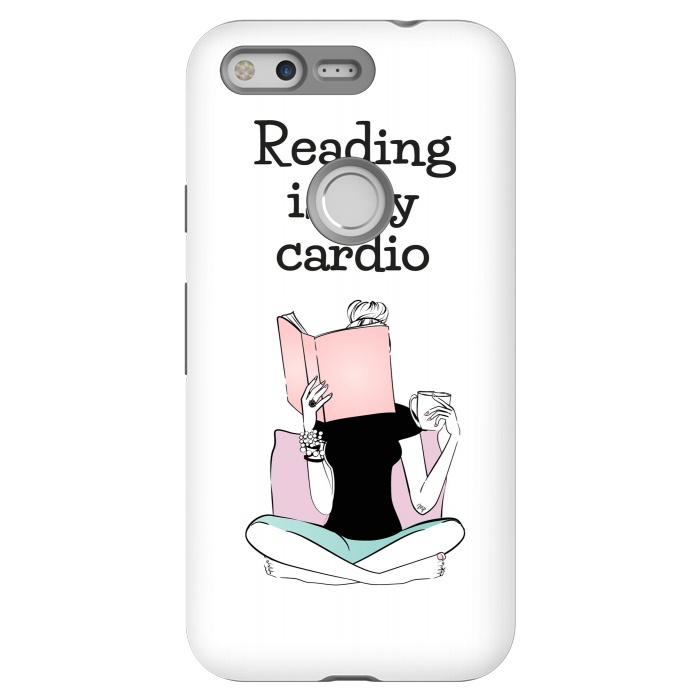 Pixel StrongFit Reading is my cardio by Martina
