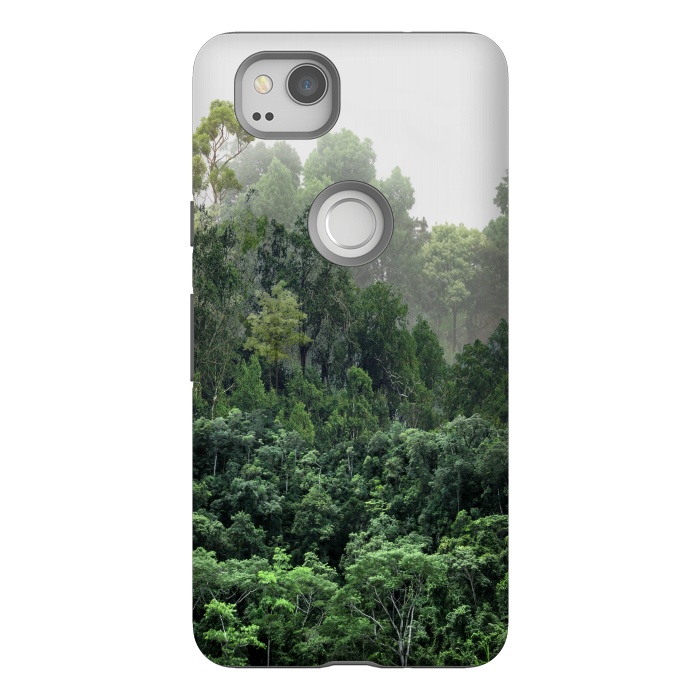 Pixel 2 StrongFit Tropical Foggy Forest by ''CVogiatzi.