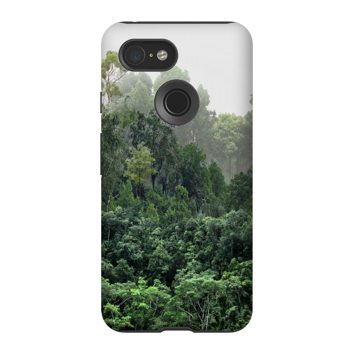 Pixel 3 StrongFit Tropical Foggy Forest by ''CVogiatzi.