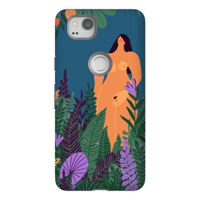Pixel 2 StrongFit Eve - Nude Woman in Tropical Jungle by  Utart