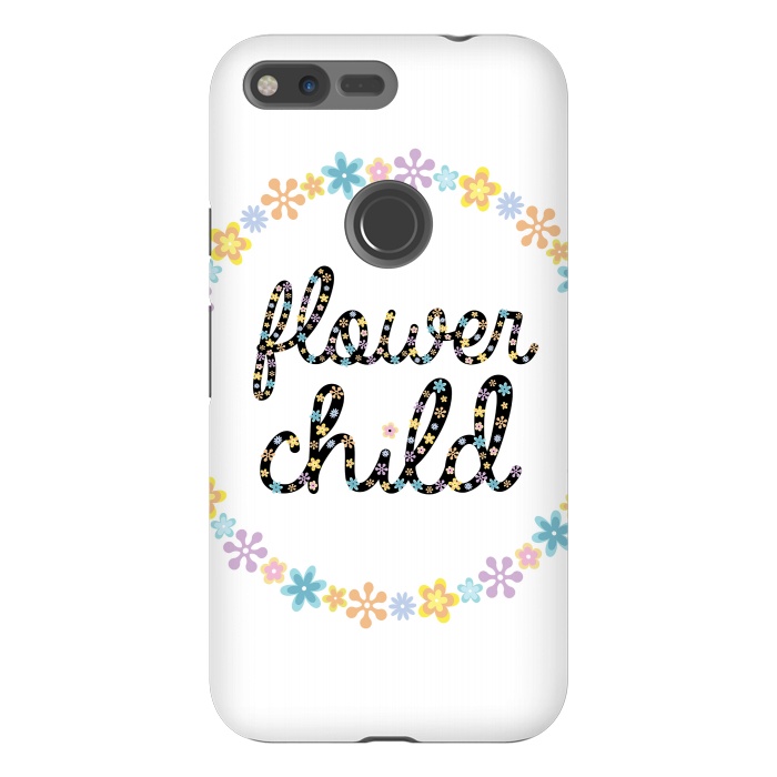 Pixel XL StrongFit Flower child by Laura Nagel