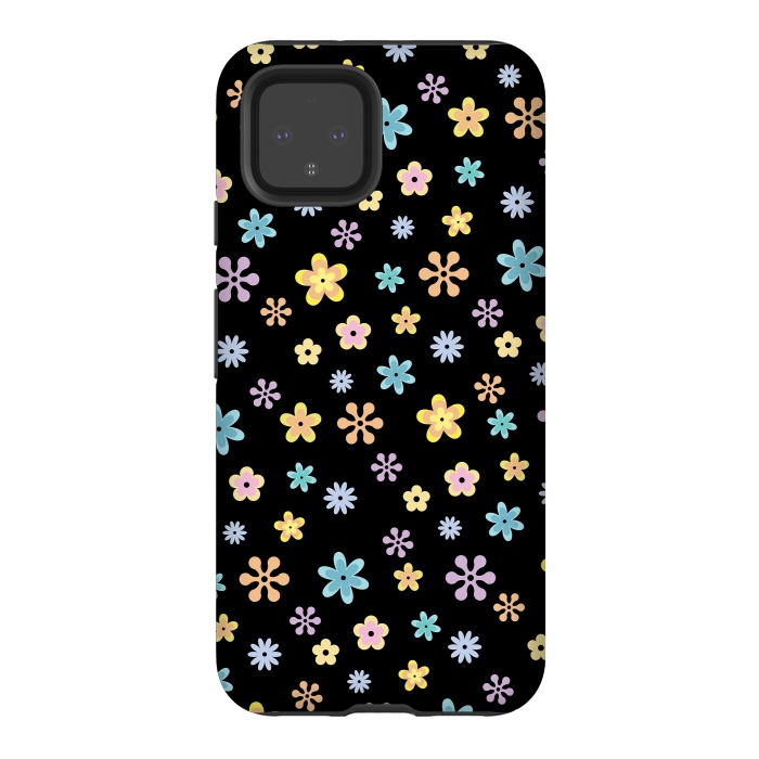 Pixel 4 StrongFit Flowers by Laura Nagel