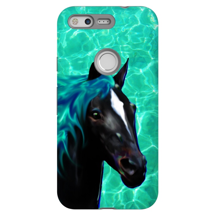 Pixel StrongFit Horse Spirit Water Dream by BluedarkArt