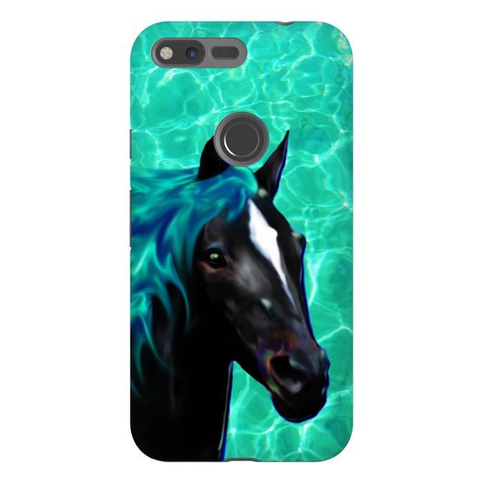 Pixel XL StrongFit Horse Spirit Water Dream by BluedarkArt