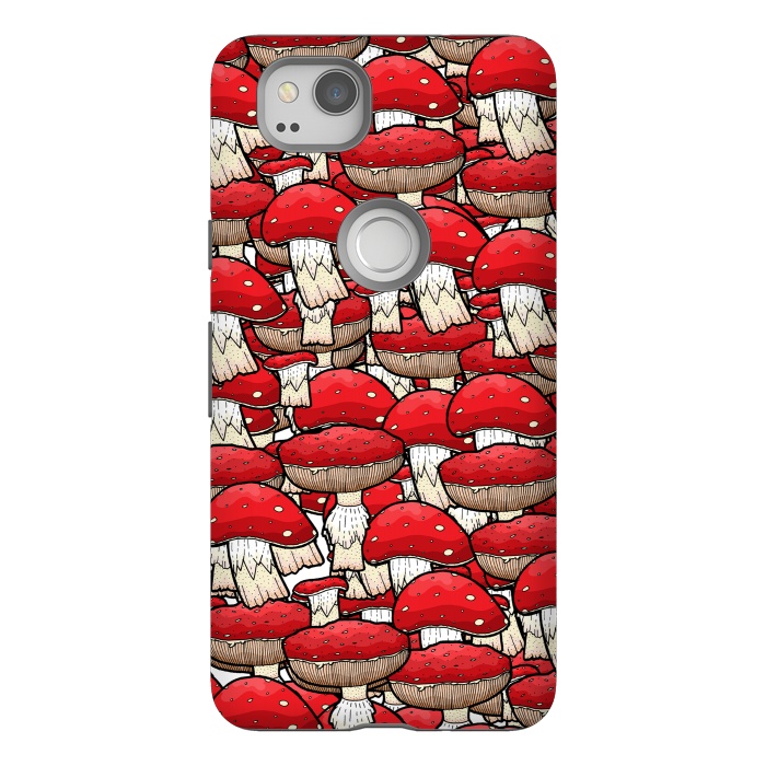 Pixel 2 StrongFit The red mushrooms by Steve Wade (Swade)