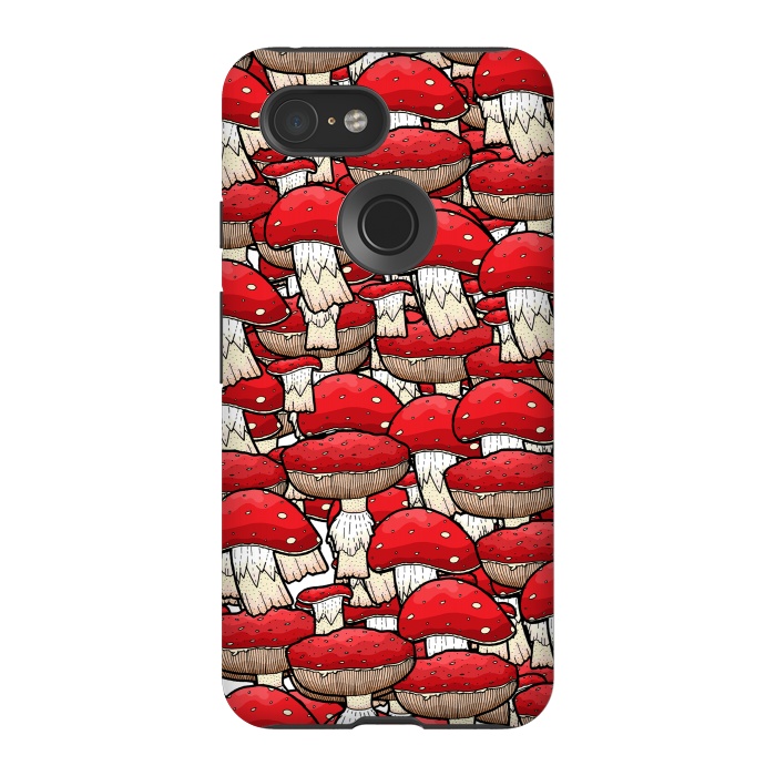 Pixel 3 StrongFit The red mushrooms by Steve Wade (Swade)