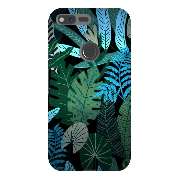 Pixel XL StrongFit Tropical Jungle at Night- Eve's Jungle by  Utart