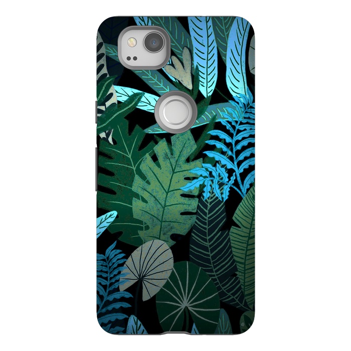 Pixel 2 StrongFit Tropical Jungle at Night- Eve's Jungle by  Utart