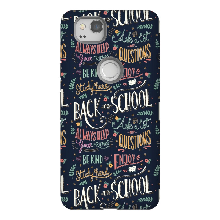 Pixel 2 StrongFit Back to school colorful by Jelena Obradovic