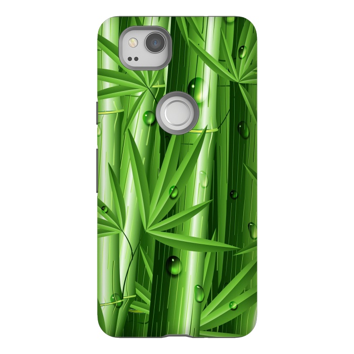 Pixel 2 StrongFit Bamboo Jungle Zen by BluedarkArt