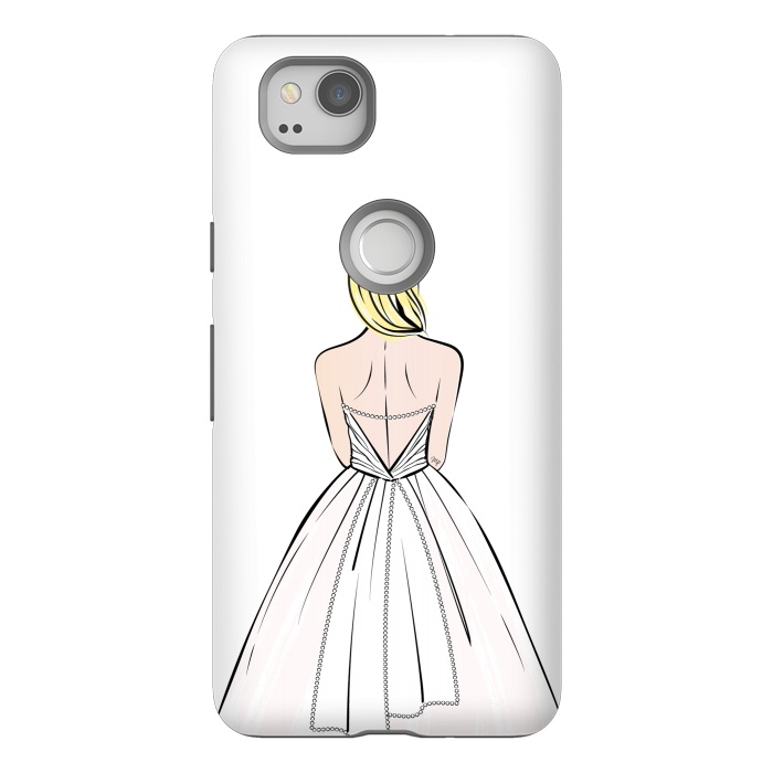 Pixel 2 StrongFit Elegant bride illustration by Martina