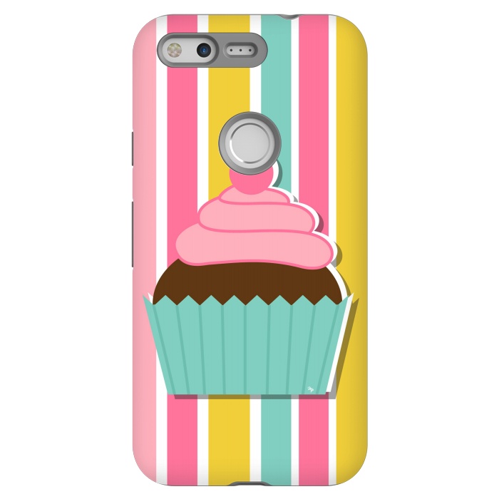 Pixel StrongFit Colorful cupcake by Martina
