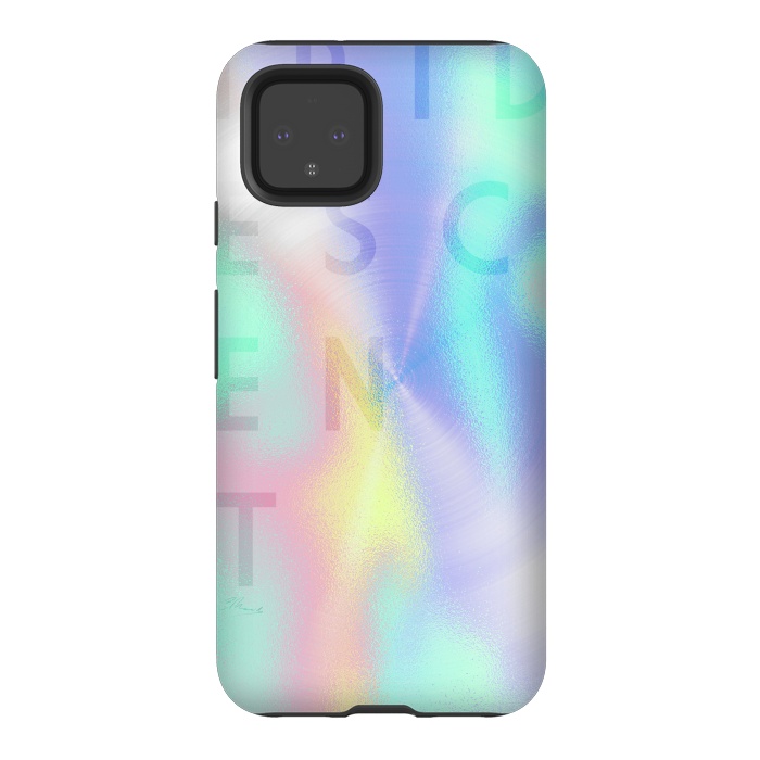Pixel 4 StrongFit  Iridescent Holographic by Carlos Maciel