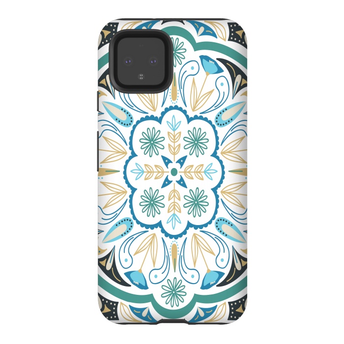 Pixel 4 StrongFit Boho Medallion by TracyLucy Designs