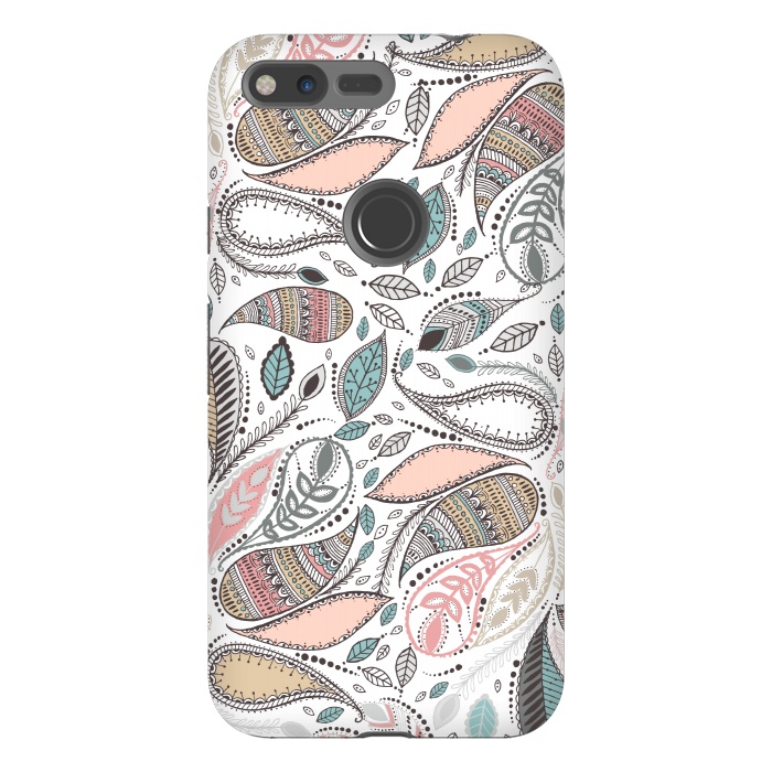 Pixel XL StrongFit Paisley  by Rose Halsey