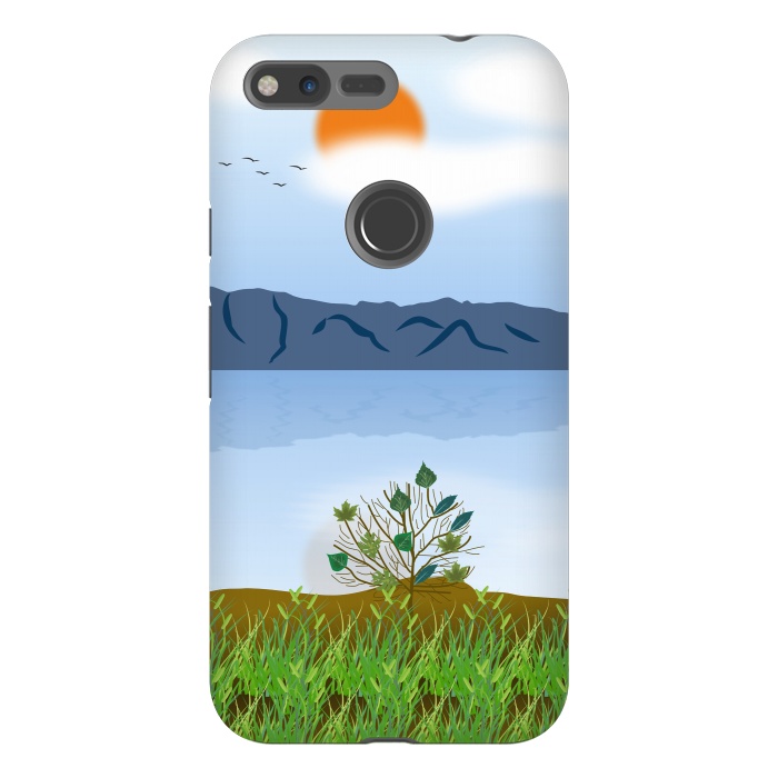 Pixel XL StrongFit Morning Glory by Creativeaxle