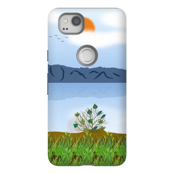Pixel 2 StrongFit Morning Glory by Creativeaxle