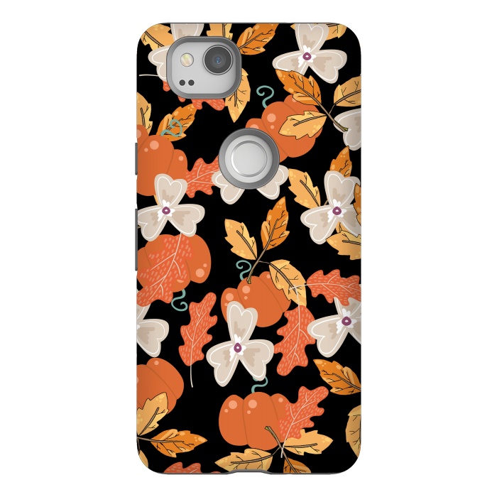 Pixel 2 StrongFit Pumpkin and Spice by Allgirls Studio