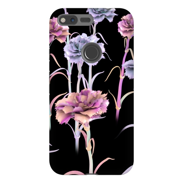 Pixel XL StrongFit Holographic Flowers by Carlos Maciel