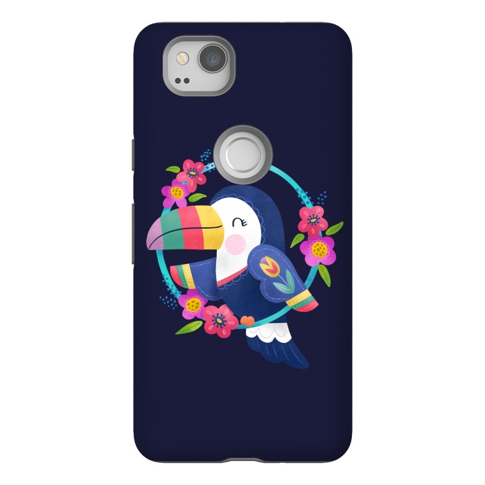 Pixel 2 StrongFit Tropical Toucan by Noonday Design