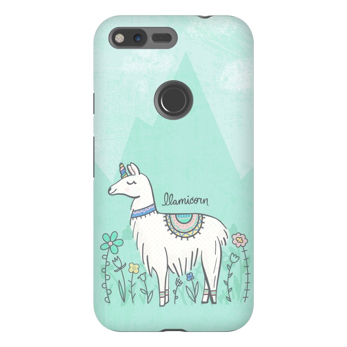 Pixel XL StrongFit Llovely Llamicorn by Noonday Design