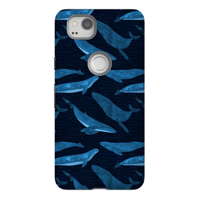 Pixel 2 StrongFit Whales in the Deep by Noonday Design