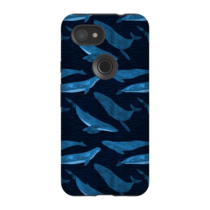 Pixel 3A StrongFit Whales in the Deep by Noonday Design