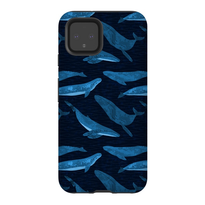Pixel 4 StrongFit Whales in the Deep by Noonday Design