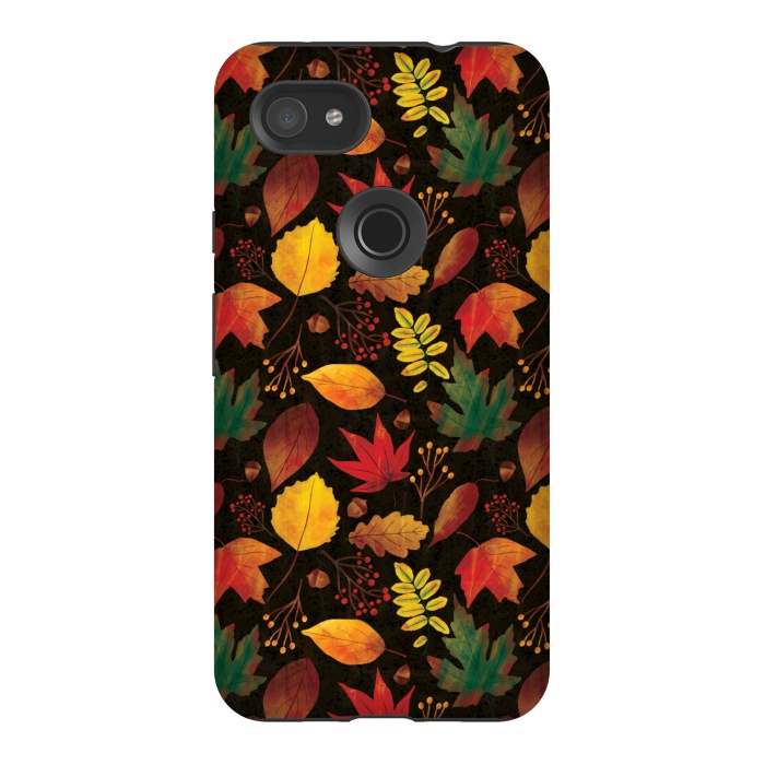 Pixel 3AXL StrongFit Autumn Splendor by Noonday Design