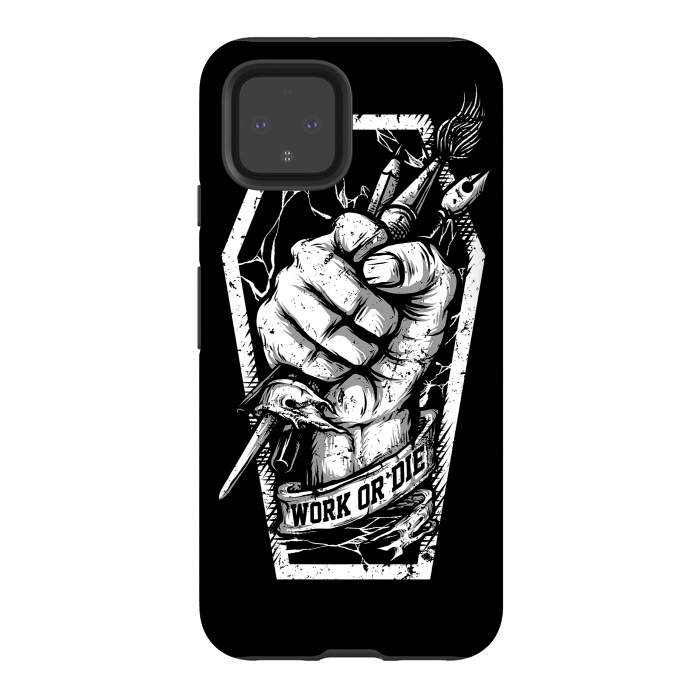 Pixel 4 StrongFit Work or Die by Afif Quilimo