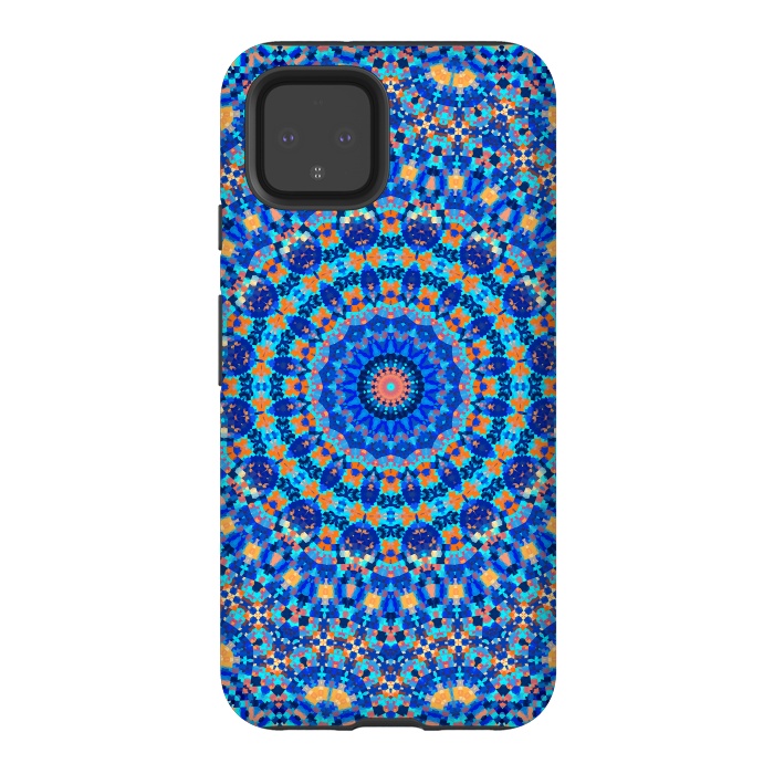 Pixel 4 StrongFit Abstract Mandala III by Art Design Works