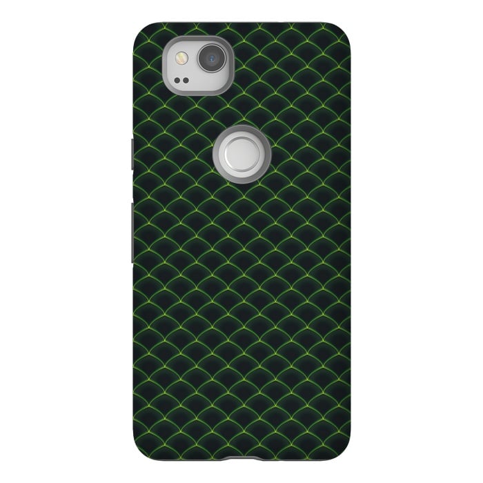 Pixel 2 StrongFit Reptile Scales Pattern by Art Design Works