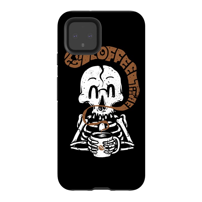 Pixel 4 StrongFit It's Coffee Time by Afif Quilimo