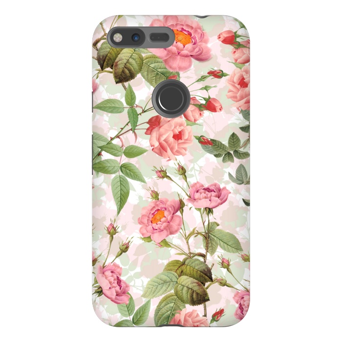 Pixel XL StrongFit Cute Vintage Roses by  Utart