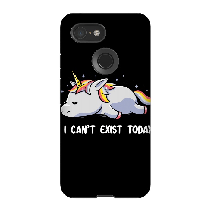 Pixel 3 StrongFit I Can't Exist Today by eduely