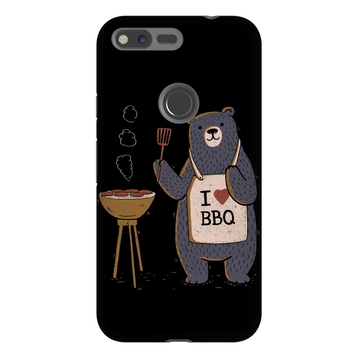 Pixel XL StrongFit I Love BBQ- by eduely
