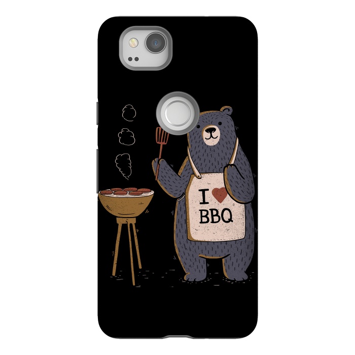 Pixel 2 StrongFit I Love BBQ- by eduely